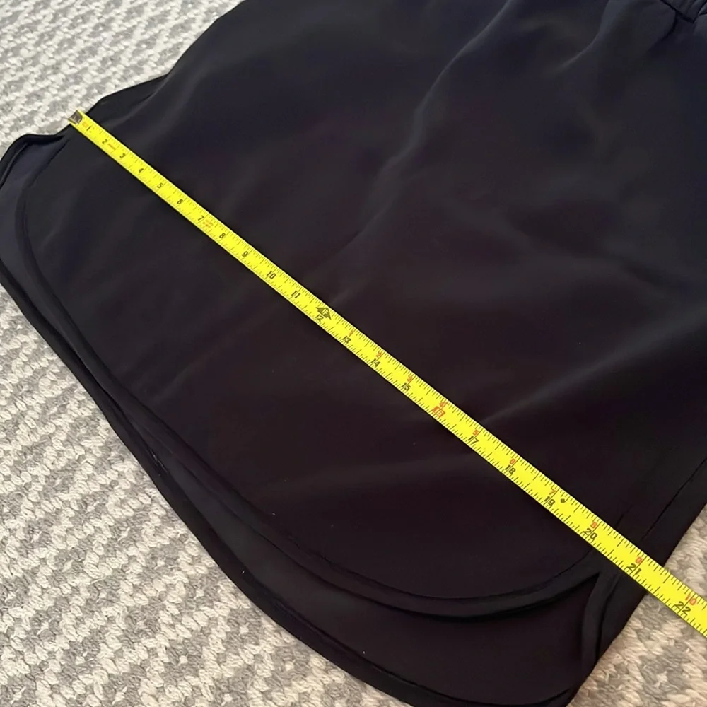 Lululemon Black Skirt with Drawstring